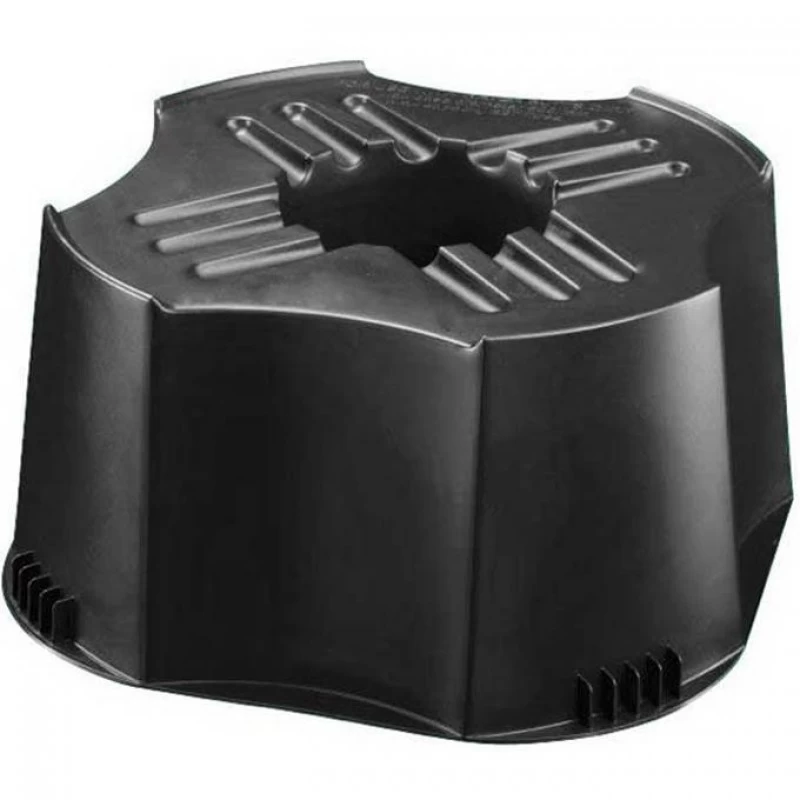 Regentonstandaard Zwart, Hoogte 28cm, ø 56cm