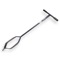 De Wit Grondboor 20 Cm. Met Gedraaide Punt, Verlengbaar.