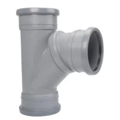 Airfit Pp Verstelbaar T-stuk 45°-90°, 3x Manchet, Grijs, 110 Mm