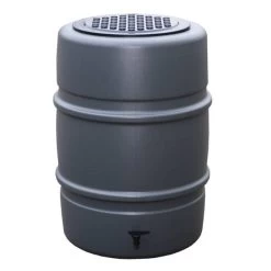 Harcostar Regenton 168 Liter Antraciet ø 58 X H.79 Cm