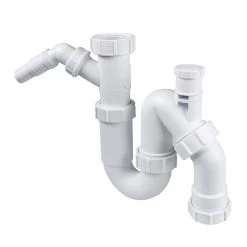 McAlpine Sifon, Inclusief Beluchter, 1x Vaatwasser Aansluiting, 1½” X 40 Mm