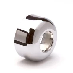 Rozet Voor Vloer- En Muurbuis, Verchroomd, Hoog, 32 Mm, H = 50 Mm