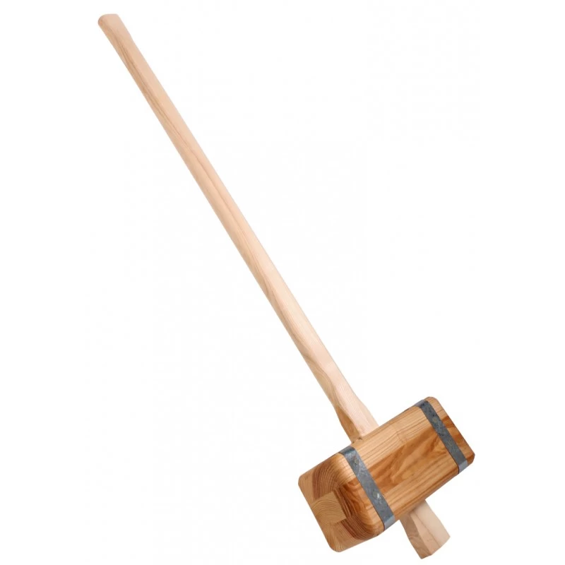 Tuinhamer 35x15cm Vierkant Met Steel 90cm, Talen Tools