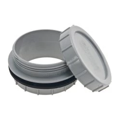 Airfit Pp Tankaansluiting Incl. Schroefdeksel, T.b.v. Inspectie, Schroefaansluiting, Grijs, 110 Mm