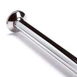 Urinoirafvoerbuis Met Rozet, Chroom, D = 32 Mm, L = 500 Mm