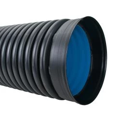 Pehd Riool/duikerbuis Met Aangevormde Mof En Rubberring, SN8, 350 X 300 Mm, L = 6 Meter, EN13476