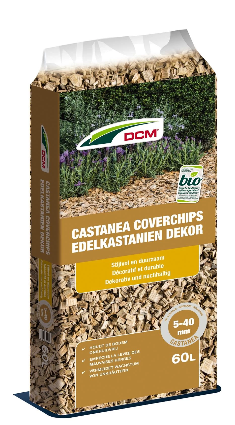 DCM Castanea Coverchips Mini-pallet 10x60L (600L)