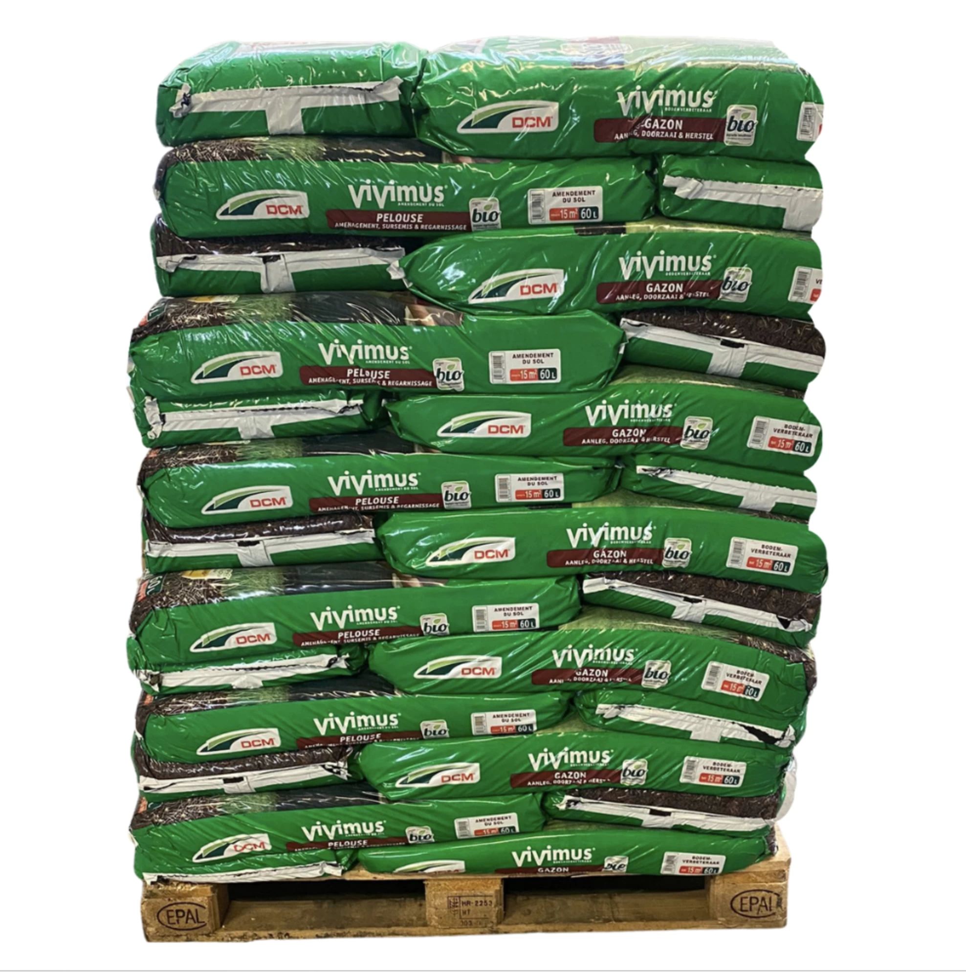 DCM Vivimus Gazon Pallet 39x60L (2340L)