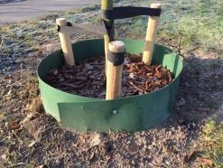 RootBarrier® Gietrand LDPE – Groen